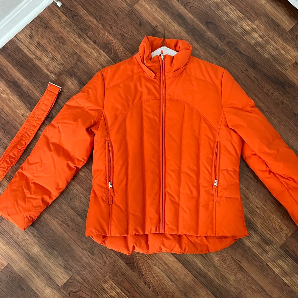 Like New Orange Winter Coat